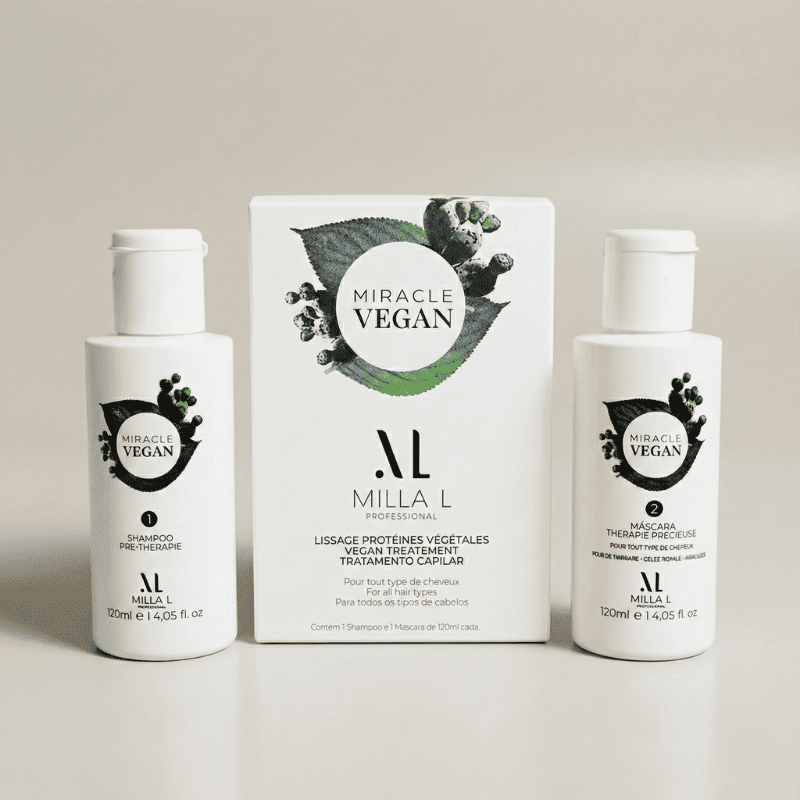 Kit lissage protéine Miracle Vegan 120 ml