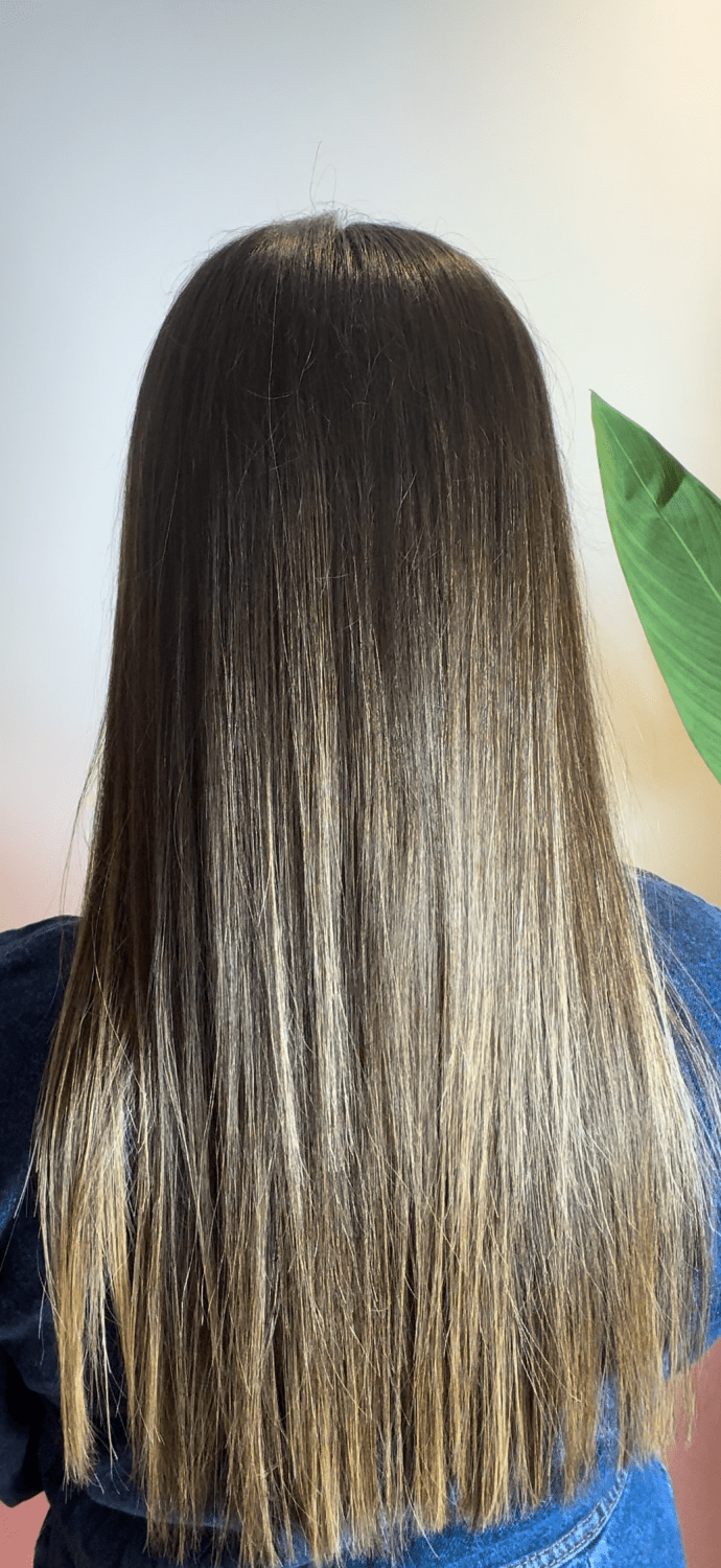 Cheveux après lissage Miracle Babaçu