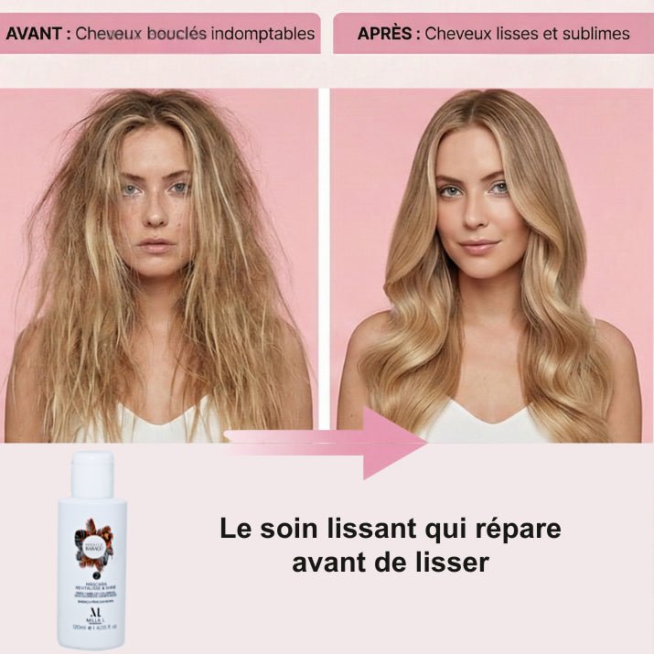 Résultat du soin lissant Miracle Babaçu