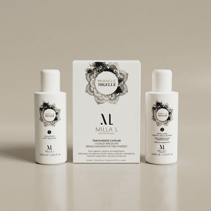 Miracle Nigelle · Lissage cheveux secs & rebelles · 120 ml